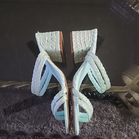 BRAND NEW RAFFIA STRAPPY WOMEN"S SANDAL - Picture 7 of 14